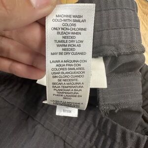 Chico's Women’s Size 0 Small Pull On Pants Elastic Waist Casual Stripes Pockets